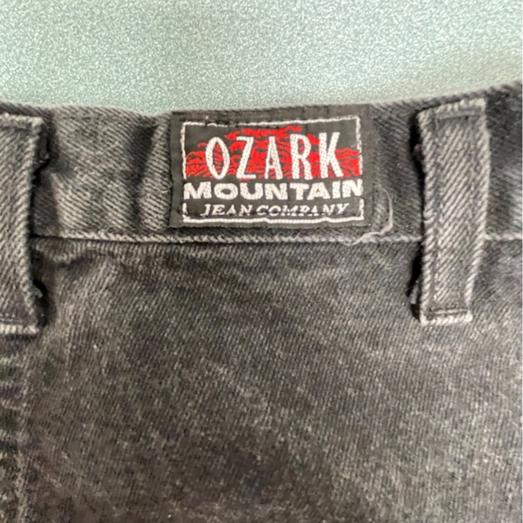 Ozark Mountain High Waisted Vintage Jeans Women’s 11/12 Black - Picture 3 of 10